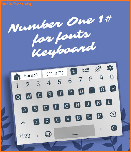 Amazing Fonts Keyboard screenshot