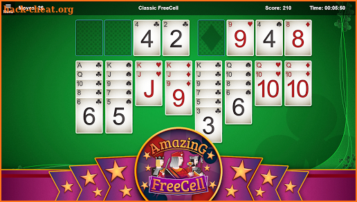 Amazing FreeCell Solitaire screenshot