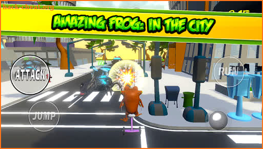 Amazing Frog Game: IN THE CITY screenshot