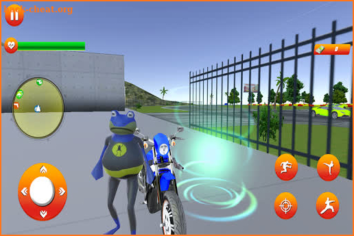 Amazing Gangster Frog simulator 3D screenshot