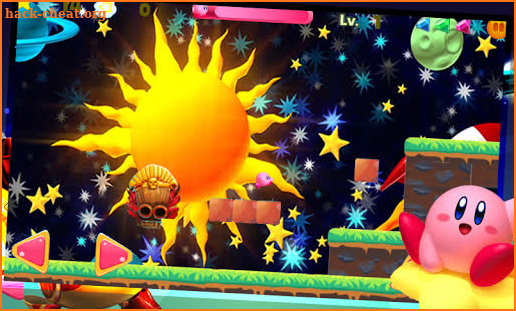 Amazing Kirby space adventure: saving the stars screenshot