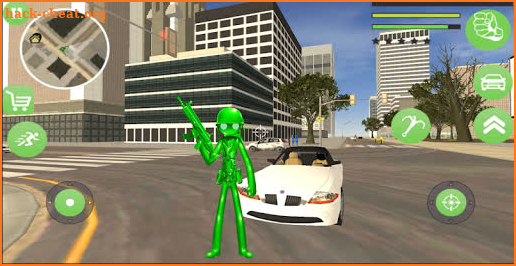 Amazing Men Toy Stickman Rope Hero Strange Gangstr screenshot