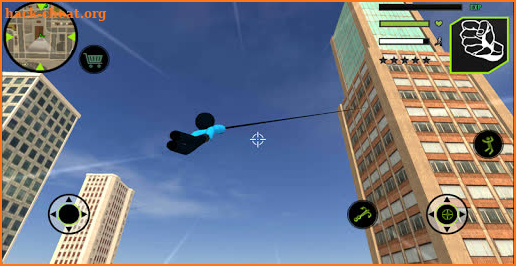 Amazing Police Stickman Rope Hero Gangster Vegas screenshot