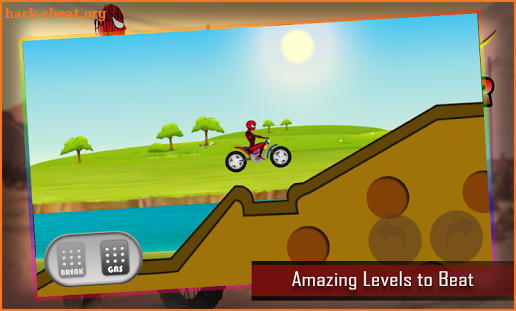 Amazing Spider Bike Rider screenshot