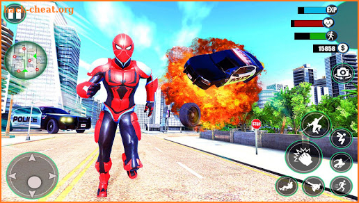 Amazing Spider Iron Hero - Crime City Simulator screenshot