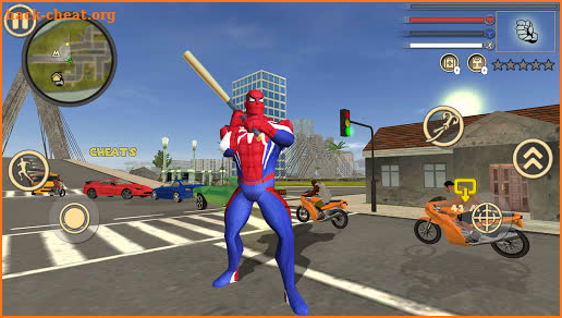 Amazing Spider Rope Hero Spider Frog Ninja Strange screenshot