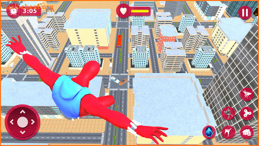 Amazing Spider Super Hero Rope Rescue Mission screenshot