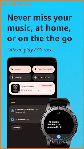 Amazon Alexa for Smart Watches screenshot