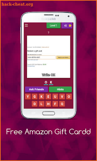 Amazon Gift Card screenshot