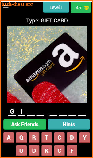 Amazon Gift Card screenshot