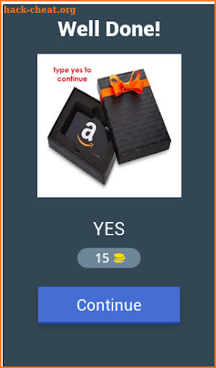 Amazon Gift Card screenshot