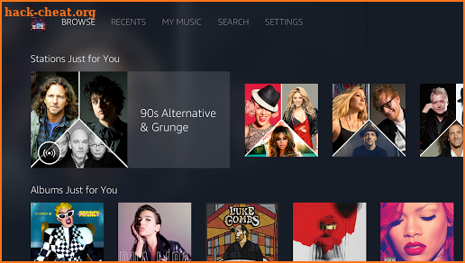 Amazon Music for NVIDIA SHIELD screenshot