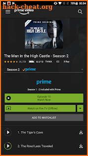 Amazon Prime Video screenshot