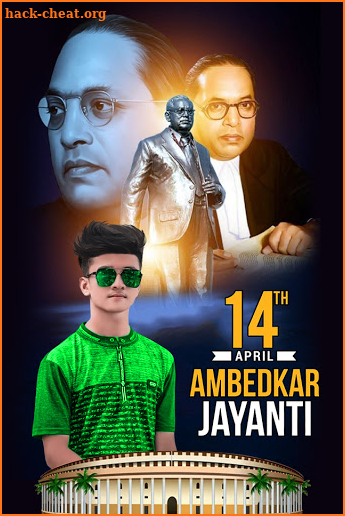 Ambedkar Photo Editor screenshot