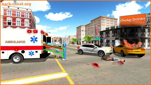 Ambulance Driving Game: Rescue Driver Simulator screenshot