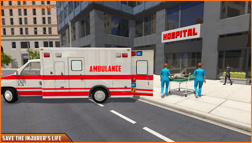 Ambulance Rescue Emergency Driver: City Duty screenshot