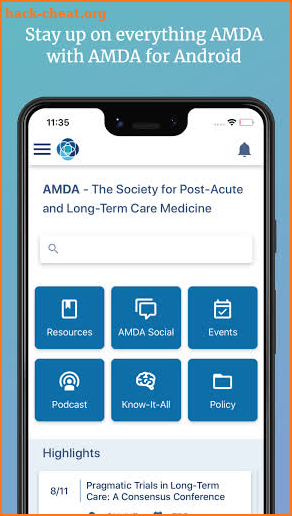 AMDA – The Society for PALTC Medicine screenshot