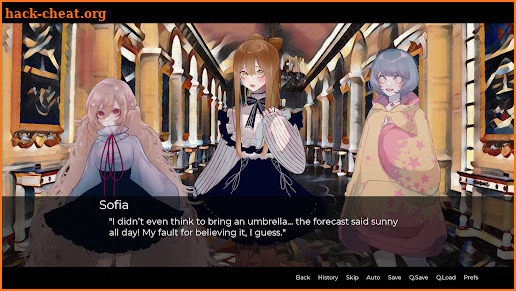 Amelie: Psychological Yuri VN screenshot