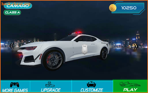 American Camaro Police Car Game: Police Games 2021 screenshot