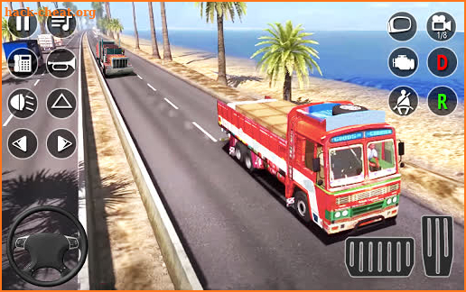 American Cargo Truck Game - New Driving Simulator screenshot