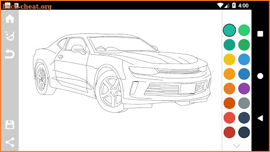 American Cars Coloring Book screenshot