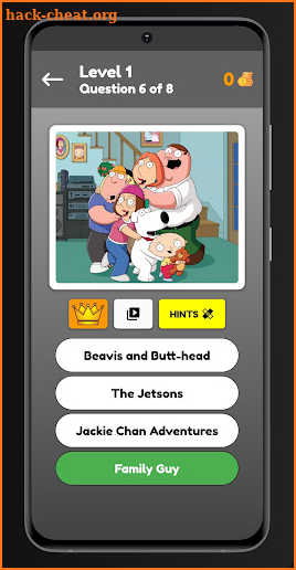 American Cartoon Quiz screenshot