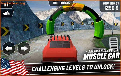 American Classic Muscle Car Driving screenshot