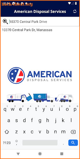 American Disposal Services screenshot