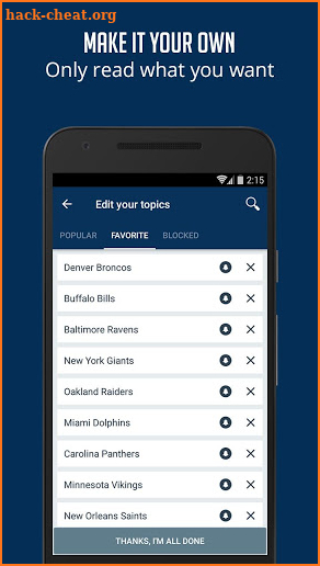 American Football  - Latest News, Scores & Rumors screenshot