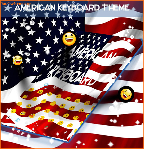 American Keyboard Theme screenshot