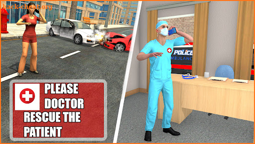 American Police Ambulance Game screenshot