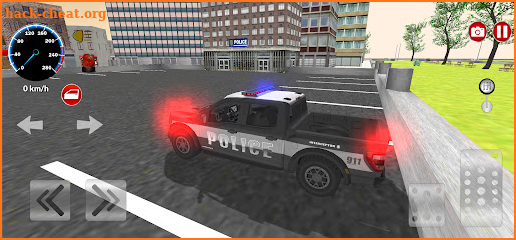 American Police Truck Driving screenshot