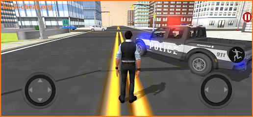 American Police Truck Driving screenshot