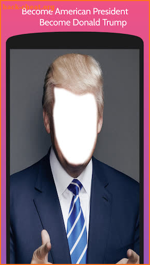 American President Donald Trump Photo Suit screenshot