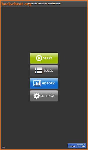 American Rotation Scoreboard screenshot