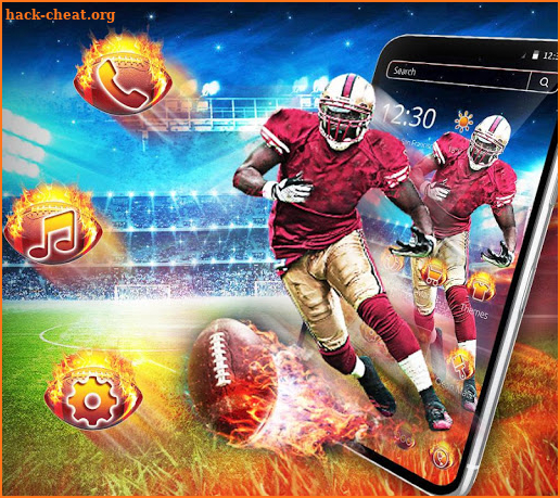 American Rugby Football Theme screenshot