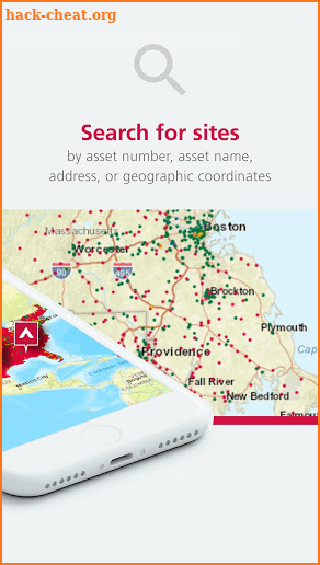 American Tower Site Locator screenshot