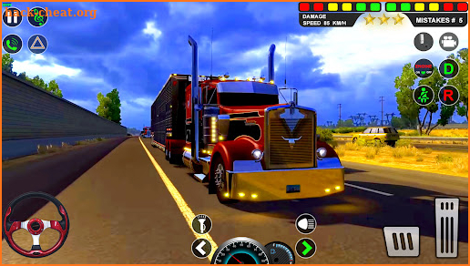 American Truck Cargo Driving screenshot