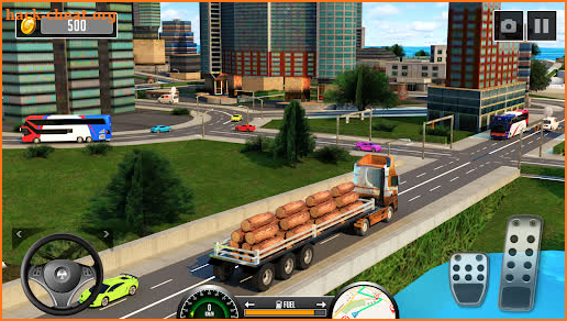 American Truck Simulator 3D screenshot