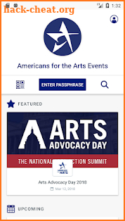 Americans for the Arts Events screenshot