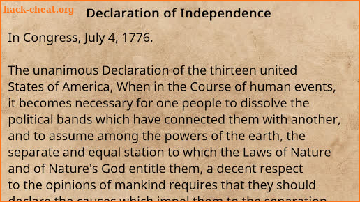 America's Founding Documents screenshot