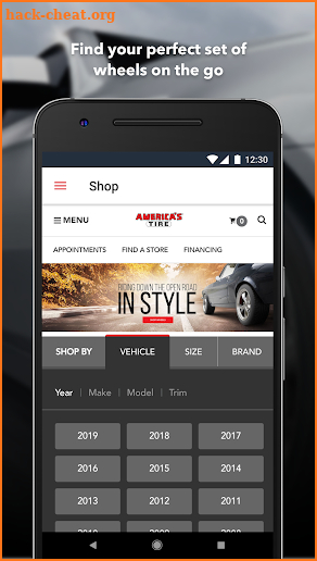America's Tire screenshot