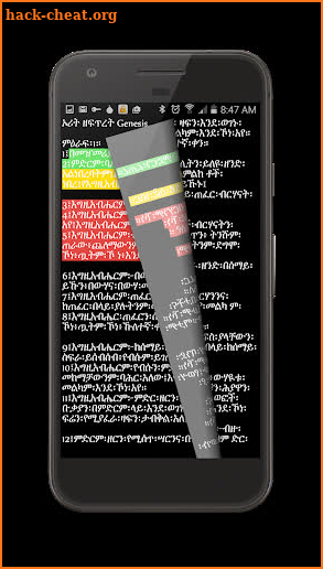 Amharic 81 Orthodox Bible screenshot