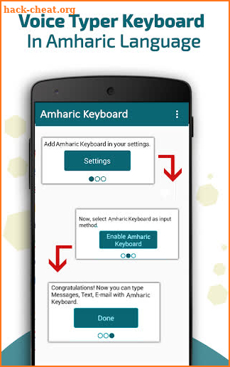 Amharic voice keyboard – የአማርኛ ድምጽ ድምጽ ትየባ screenshot