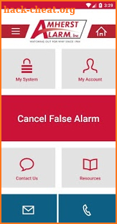 Amherst Alarm screenshot