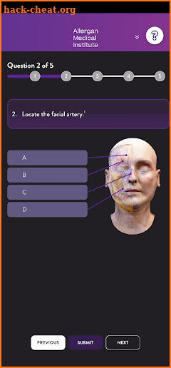 AMI Facial Anatomy and Cadaver screenshot