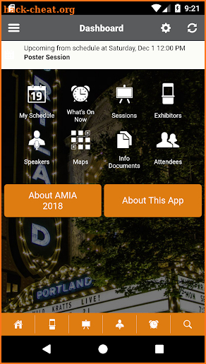 AMIAnet screenshot