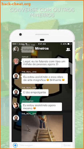 Amino para Jogadores de Minecraft em Português screenshot