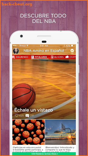 Amino para NBA screenshot