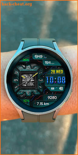 AMIRATONA Mod WS44 Watch face screenshot